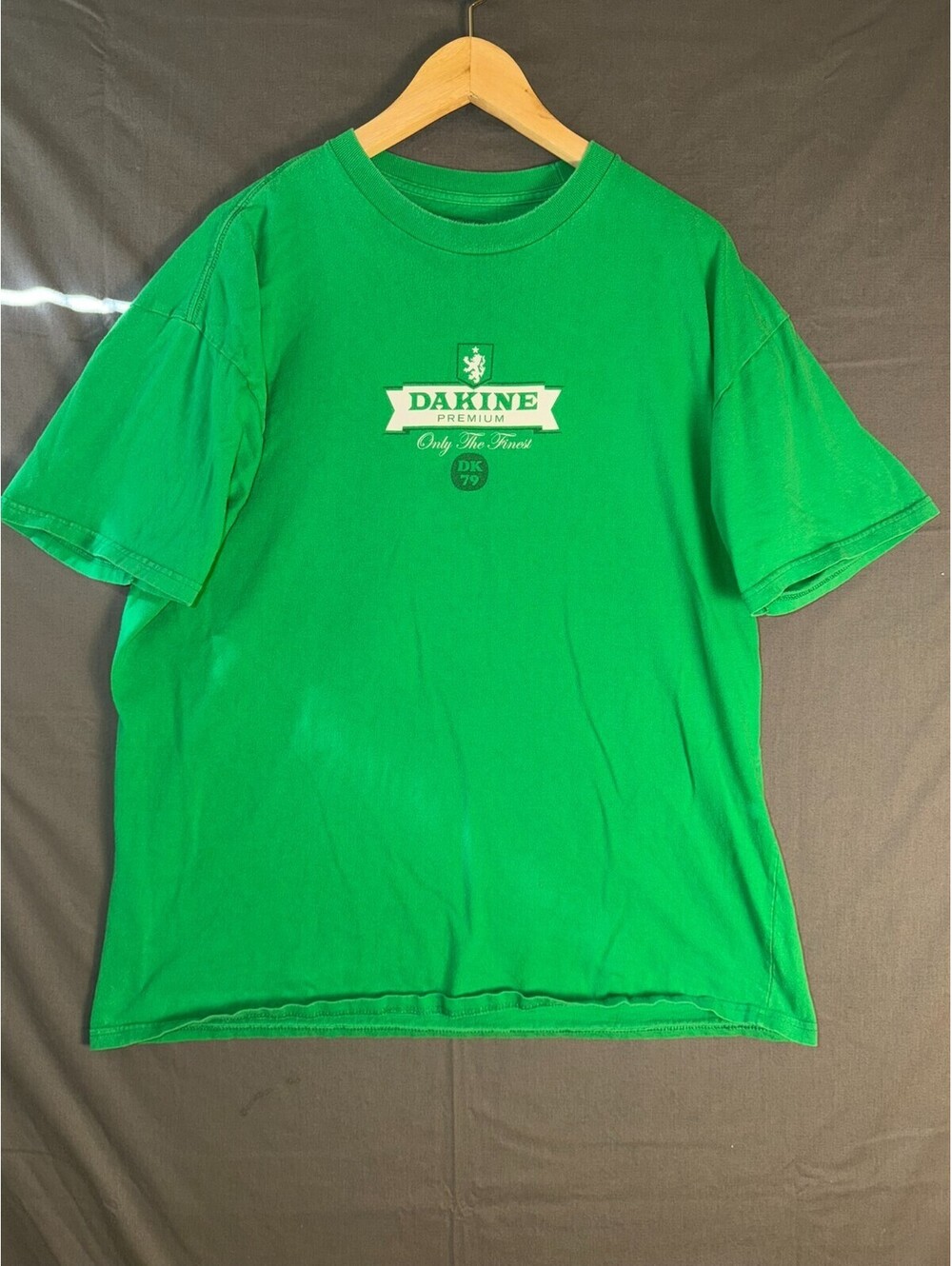 Dakine Premium T‑Shirt XL Green DK79 Only The Finest Surf Skate Tee